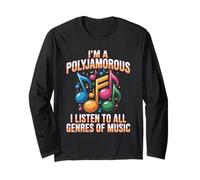 Listen to All of Music Lovers Polyjamorous Long Sleeve T-Shirt
