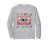 Listen To God Not The World Christian God Jesus Bible Faith Long Sleeve T-Shirt