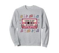 Listen To God Not The World Christian God Jesus Bible Faith Sweatshirt