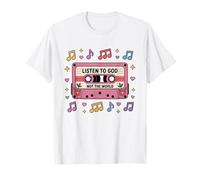 Listen To God Not The World Christian God Jesus Bible Faith T-Shirt