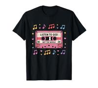 Listen To God Not The World Christian God Jesus Bible Faith T-Shirt