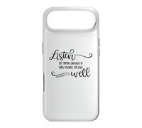 Listen To Good Advice Live Well Christian Quote Case for iPhone Air