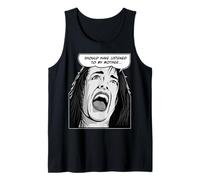 Listen to Mother Pop Art Emo Goth Girl Tank Top
