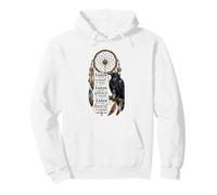 Listen to the Wind It Talks Listen to the Silence it Speaks Pullover Hoodie