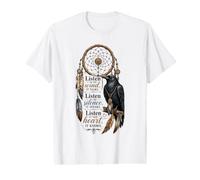 Listen to the Wind It Talks Listen to the Silence it Speaks Value Graphic T-Shirt