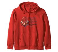 Listen to the Wind It Talks Listen to the Silence it Speaks Zip Hoodie
