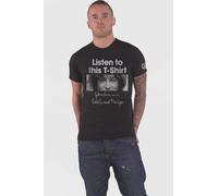 Listen To This T Shirt John Lennon Black L