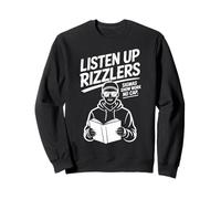 Listen Up Rizzlers Sigmas Show Work No Cap Sweatshirt