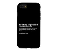 Listener Dictionary Funny Podcasts Audiophile Case for iPhone SE (2020) / 7/8