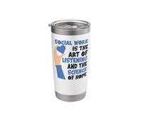 Listening and The Science of Hope Stainless Steel Insulated Tumbler