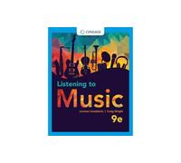Listening to Music (Mindtap Course List) – Cengage Learning