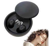 Listenings Digital Mini Headphones,Mini Invisible Headphones Bluetooth 5.4,Ergonomic Wireless Earbuds,Wireless Sleep Earbud for Side Sleepers,Noise Cancelling Earphones for Work,Music,Game (Black)