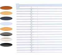 Lister Cartwright 25mm Pvc Venetian Blinds Windows Easy Fit Child Safety Included (White Textured, 60 Cm Width X 160 Cm Drop)