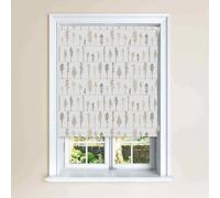 Lister Cartwright All Over Tree Natural Blackout Roller Blinds Easy Fit Child Safety Included (Natural, 210 X 140 Cm)