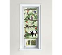 Lister Cartwright Asian Rainforest Animal Blackout Roller Blind Child Safety Cut To Size Fitting (60 cm Width x 140 cm Drop)