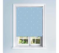 Lister Cartwright Blackout Roller Blinds For Kids Easy Fit Child Safety Included (Alphabet Blue , 120 X 140 Cm)