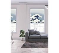 Lister Cartwright Summer Floral Patterned Roller Blinds (150 X 160 CM) Blackout Blind for Bedroom Bathroom Kitchen Windows Child Safety included