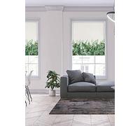 Lister Cartwright Blackout Roller Blinds Windows Child Safety Cut To Size Fitting Included Beautiful Design, Climbing Leaves 90 x 140 cm
