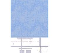 Lister Cartwright Blackout Roller Blinds Windows Child Safety Easy Fit Paint Texture Made to Measure (Pale Blue, 180 cm Width x 140 cm Drop)