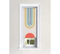 Lister Cartwright Blackout Roller Blinds Windows Child Safety Fitting Included Beautiful Design, Arches Multicolor 90 x 140 cm