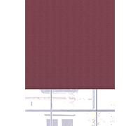 Lister Cartwright Blackout Roller Blinds Windows Child Safety Herringbone Effect Made to Measure(Burgundy, 120 cm Width x 140 cm Drop)