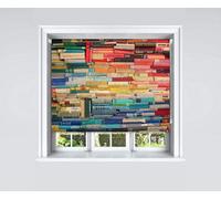 Lister Cartwright Books Design Blackout Roller Blinds Child Safety Included Beautiful Design, 180 X 140 Cm
