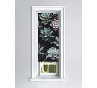 Lister Cartwright Cacti Design Blackout Roller Blinds Windows Child Safety Cut To Size Fitting Included Floral Design Made to Measure, 60 x 140 cm
