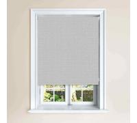 Lister Cartwright Chevron Grey Zig-Zag Blackout Roller Blinds Easy Fit Child Safety Included (150 X 140 Cm)