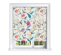 Lister Cartwright Creamy Tropical Printed Roller Blinds(150 cm Width x 155 cm Drop) Window Blackout Blinds Easy Fit Child Safety Included