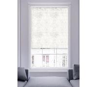 Lister Cartwright Crushed Velvet Roller Blinds for Windows - Pearl (120 x165 cm) - Easy Fit, Cut to Size, Thermal Insulated, Modern Window Blind with Child Safety Fixing