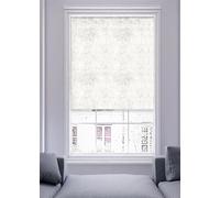 Lister Cartwright Crushed Velvet Roller Blinds for Windows - Pearl (60 x165 cm) - Easy Fit, Cut to Size, Thermal Insulated, Modern Window Blind with Child Safety Fixing