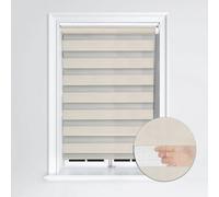 Lister Cartwright Day And Night/zebra Blinds, Premium Quality Double Roller, Vision Blinds(Cream, 150 X 165 Cm)