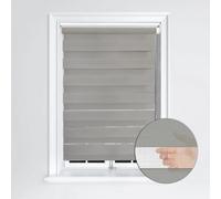 Lister Cartwright Day And Night/zebra Blinds, Premium Quality Double Roller, Vision Blinds(Dark Grey, 150 X 165 Cm)
