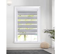 Lister Cartwright Day And Night/zebra Blinds, Premium Quality Double Roller, Vision Blinds(Grey, 180 X 165 Cm)