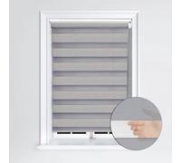 Lister Cartwright Day And Night/zebra Blinds, Premium Quality Double Roller, Vision Blinds(Grey, 60 X 165 Cm)