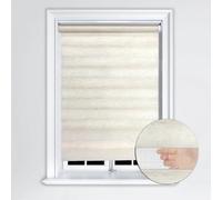 Lister Cartwright Day And Night/zebra Blinds, Premium Quality Double Roller, Vision Blinds(Linen, 150 X 165 Cm)