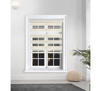 Zebra Roller Blind Linen 180 x 165 Cm, Cream