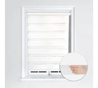 Lister Cartwright Day And Night/zebra Blinds, Premium Quality Double Roller, Vision Blinds(White, 150 X 165 Cm)