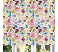 Lister Cartwright Floral Autumn Patterned Roller Blinds (90 x 160 cm) | Blackout Blinds for Windows | Bedroom, Bathroom, Kitchen & Door Window Blinds | Easy Fit Child Safety Roller Blinds