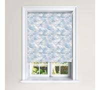 Lister Cartwright Kids Blackout Roller Blinds Clouds Windows Child Safety (Blue, 120 Cm Width X 140 Cm Drop)