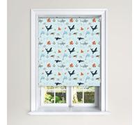 Lister Cartwright Kids Blackout Roller Blinds Easy Fit Child Safety Included (Sealife, 180 Cm Width X 140 Cm Drop)