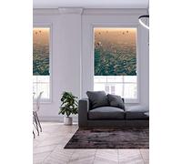 Lister Cartwright Photographic Blackout Roller Blind - (60 x 140 cm) Printed Colourful Roller Blind Easy Fit Window Blind with Child Safety - Bedroom Bathroom Kitchen & Living Room - London Big Ben