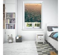 Lister Cartwright Photographic Blackout Roller Blinds For Bedroom Windows - (210 X 140 Cm) - Hot Air Balloons