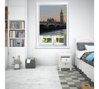 Lister Cartwright Photographic Blackout Roller Blinds For Bedroom Windows - (90 X 140 Cm) - London Big Ben