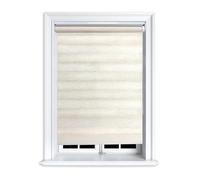 Lister Cartwright Zebra Roller Blinds - Day & Night Dual Layer Fabric - Translucent Vision Shades- 60x165 cm - Linen - Window & Door Blinds for Home Office