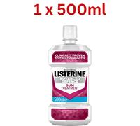 Listerine Advanced Defence Gum Treatment Mouthwash Crisp Mint