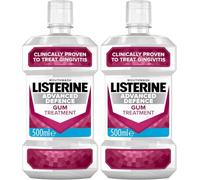 Listerine Advanced Defence Gum Treatment Mouthwash (2 x 500ml)