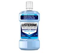 Listerine Advanced Nightly Reset Midnight Mint (Zero Alcohol) Mouthwash (500ml) with Unique