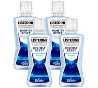 Listerine Advanced Nightly Reset Mouthwash 400 ml (Pack of 4)