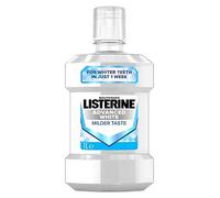 Listerine Advanced White Milder Taste Mouthwash, Alcohol Free, 1L (Packing May Vary)